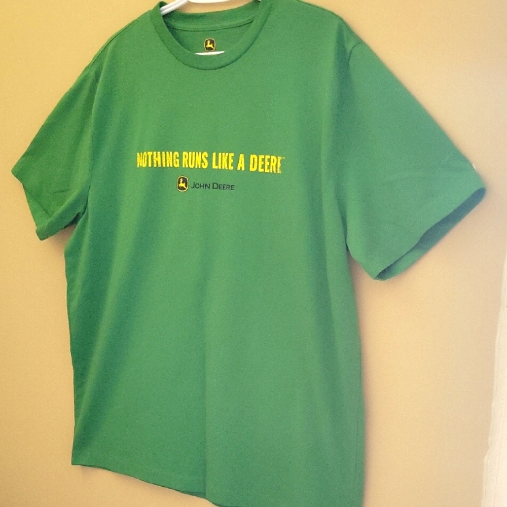 John Deere Green Tee with Yellow Logo